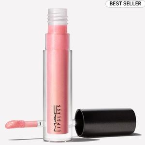 MAC Nymphette lip glass.